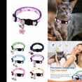 thumbnail image 4 of Cat Ribbon Style Collar for Small to Medium Cats - Breakaway Design, 4x14x2 cm, Purple, 4 of 9