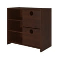 thumbnail image 4 of Circles Low Loft 2 Drawer Shelf With Shelves White, 4 of 5