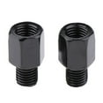 thumbnail image 5 of funtasica 2xScooter Motorcycle Side Mirror RH 10mm - RH 10mm Adapter Black , 3 Pcs, 5 of 8