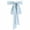 Blue, variant on Stcellnmex 1 Pcs White Chiffon Dress Sash Belt Vintage 50s Style Bridal Wedding Waist Fashion Accessories for Women