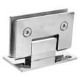 thumbnail image 4 of DEEPCRAFF 1Pcs Durable Installation Glass Shower Door Hinge 9x6.5cm in Silver for Homeowners and Contractors, 4 of 8