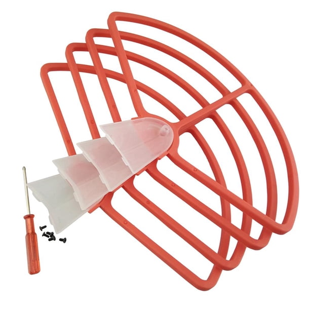 Conjunto de 4 Piezas Hélice de Liberación Rápida Parachoques , rojo Yotijar Propulsores de parachoques de la hoja