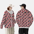 thumbnail image 4 of Lsque Playing Cards Pattern UPF 50+ Lightweight Sun Protection Men's Women's Long Sleeve Shirt, Hoodie Performance -Small, 4 of 7