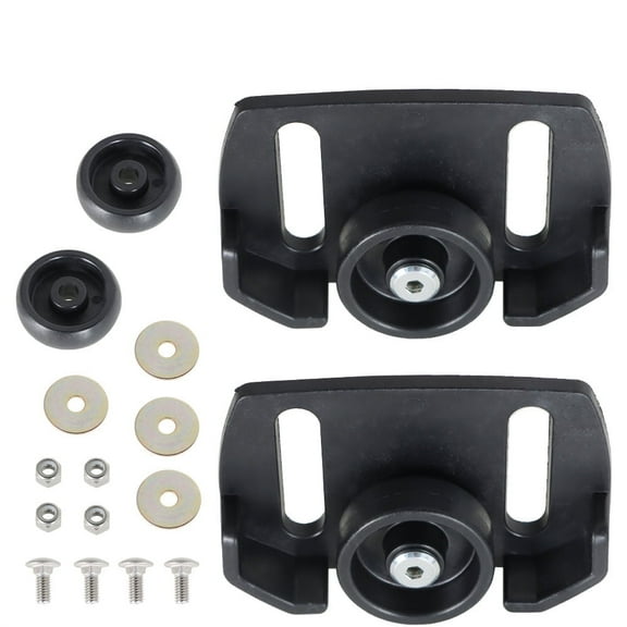 waltyotur 490-241-0038 Snow Blower Rolling Skid Shoes Replacement for Most 2-Stage 3-Stage Snow Thrower Snowblowers Replacement for 2-3 4 and 3 Bolt Centers Machines with 4 Washers