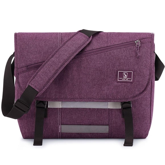 OIWAS Sac Messager pour Femmes, Sac Bandoulière pour Ordinateur Portable 15,6 Pouces, Sac à Main Décontracté pour Hommes, Sac à Bandoulière pour Collège, Voyage, Bureau, Mallette