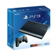 Restored Sony PlayStation 3 PS3 Super Slim System 500GB (Refurbished)
