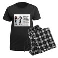 thumbnail image 5 of CafePress - Bffs And WINE Pajamas - Women's Short Sleeve Print T-Shirt and Pants Dark Cotton Pajama Set, 5 of 7