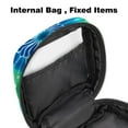 thumbnail image 4 of Portable Period Kit Bag Feminine Product Pouch for Girls for Pads Bag and Tampons with Zipper, Tie-Dye, 4 of 7