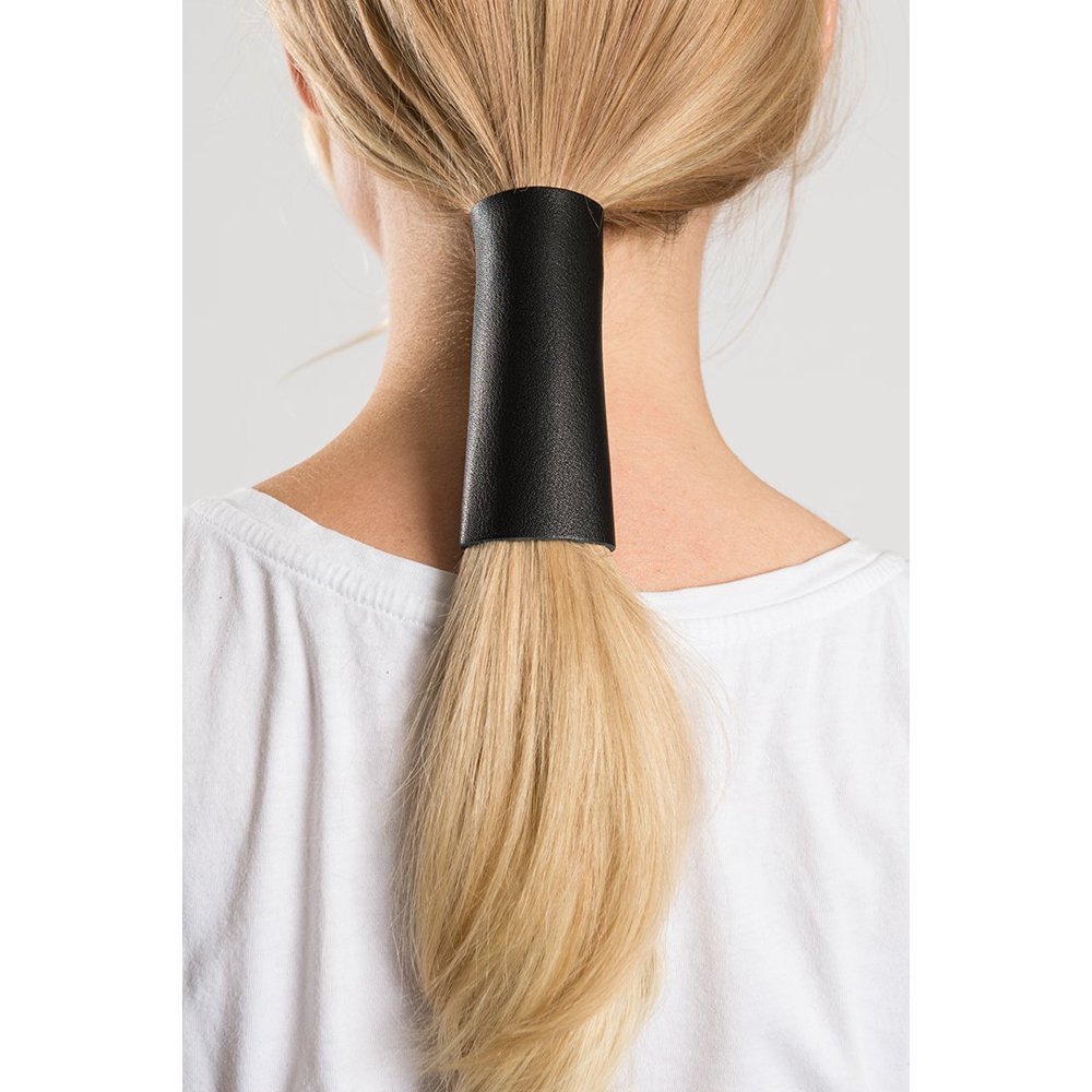 Hair glove  hair glove classic leather ponytail holder 4  walmart