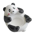 thumbnail image 1 of Panda Bonitos Portavelas 3D Con Forma De Panda Con Detalles Intrincados Portavelas De Cerámica Bandeja Decorativa Para Joyas Soporte Decorativo Para Fiestas En Casa Amantes De Los Animales, 1 of 7