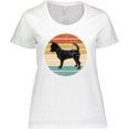 thumbnail image 3 of Inktastic Chihuahua Dog Retro Sunset Women's Plus Size T-Shirt, 3 of 5