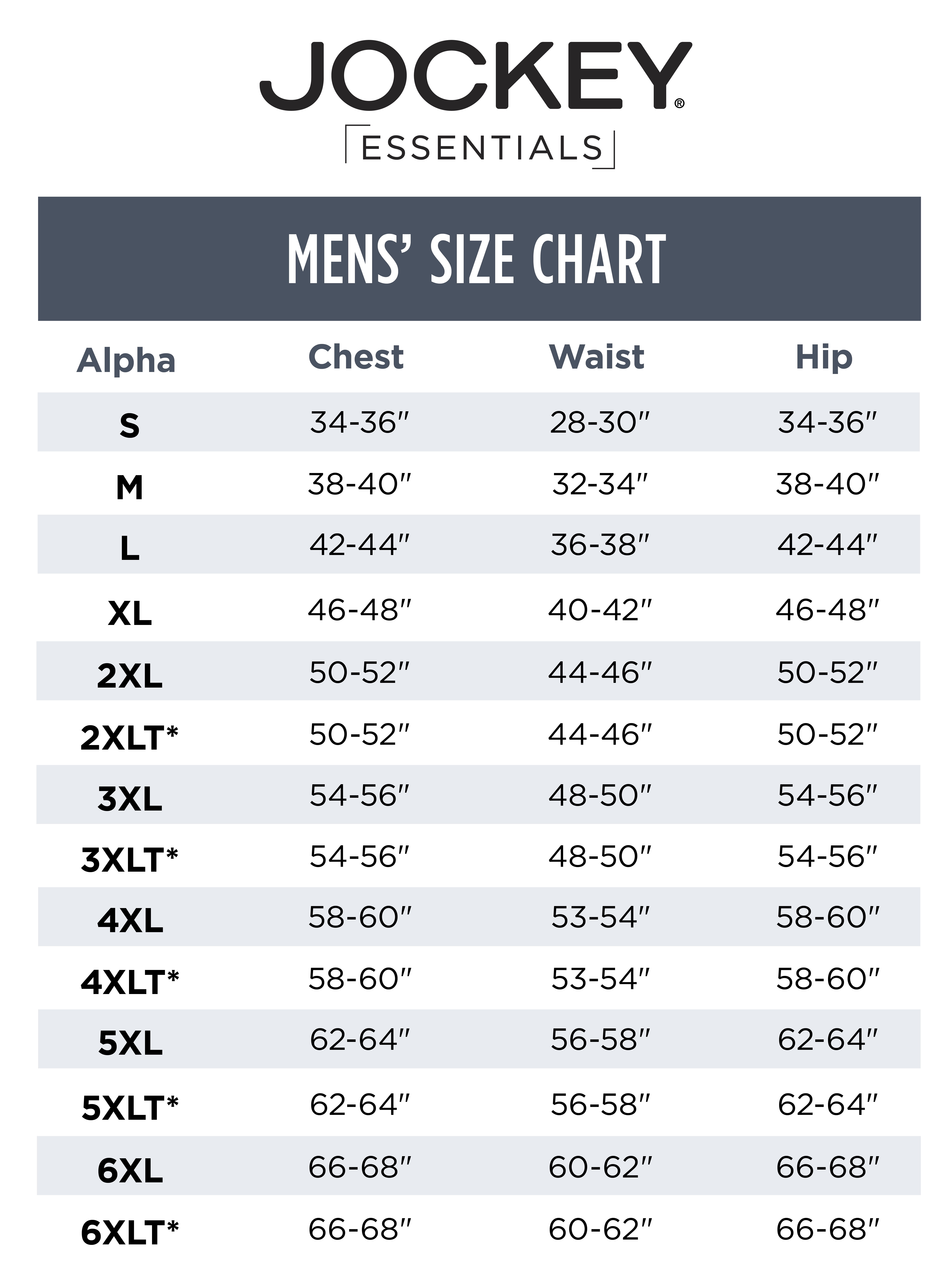 Jockey® Essentials Men's Microfiber Long Leg Boxer Brief Underwear, Pack of  3