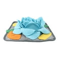 thumbnail image 4 of Miangastore 1pc Rabbit Foraging Mat Funny Interactive Nose Work Small Animal Feeding Mat, 4 of 9