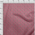thumbnail image 3 of oneOone Viscose Jersey Pink Fabric Bull Craft Projects Decor Fabric Printed By The Yard 60 Inch Wide, 3 of 5