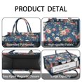 thumbnail image 4 of Large Capacity Tote Bag,Pioneer Flower Floral Print Pattern Handbag Fashion Luxury Tote Bag,15.7"x13"x 5.1" Inches,Laptop Compatible, 4 of 6