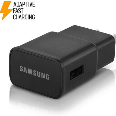 Samsung Galaxy Mega 2 Fast Charge OEM Adaptive Fast Charging (AFC) Wall Charger Adapter (Black)