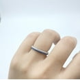 thumbnail image 4 of Full Eternity Stackable Band Cubic Zirconia 925 Sterling Silver Size 10, 4 of 7