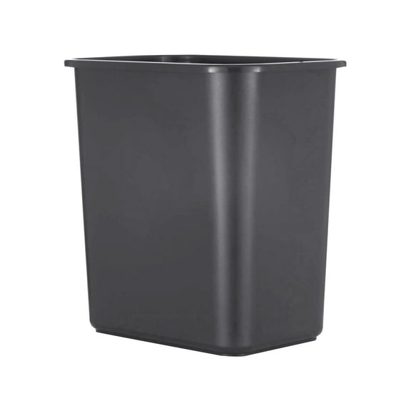 1.6 Gallon Small Can, Slim Garbage Can Waste Basket for Narrow Spaces, Space Saving Bathroom Kitchen Bedroom Office Bin, Under Sink Desk Cabinet Container, Dark Blue