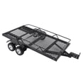 thumbnail image 1 of Remolque De Plataforma RC, Kit De Remolque De Plataforma Plana De Metal, Transporte Sin Costuras De Gran Tamaño Para Orugas RC, 1 of 7