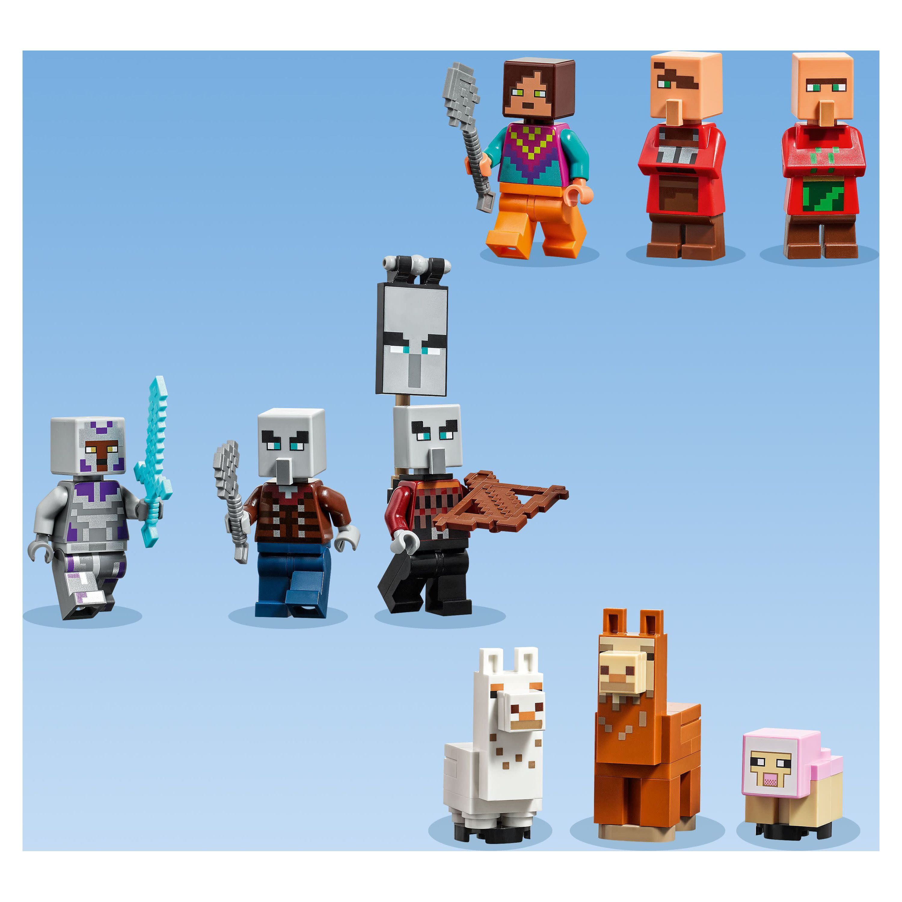 LEGO 21188 Le village Lama - LEGO Minecraft - BricksDirect Condition  Nouveau.