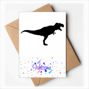 dinosaur die out bs b Welcome Back Greeting Cards Envelopes Blank