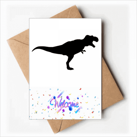 dinosaur die out bs b Welcome Back Greeting Cards Envelopes Blank