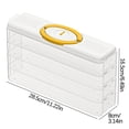 thumbnail image 4 of Birdeem Household Multi-Layer Quick Frost Dumplings Box Dumplings Eggs Box Side Door Fresh-Keeping Box Kitchen Food Refrigerator Storage Box, 4 of 10