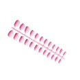 thumbnail image 2 of Nail Art Delicate Removable Artificial Tips Extension Extension Manicure Kit Fingernails Fashion Wraps Manicure Tools Decoration for Girls Type 27, 2 of 6