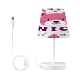 thumbnail image 2 of BZSMCE Table Lamp Creative Cute Bears Printing Simple Pattern Night Light, 2 of 8