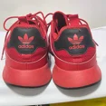 thumbnail image 3 of Adi-das Originals X_PLR Running Shoes 13 Red Knit Lace Up Sneaker Trainer Trefoil, 3 of 6