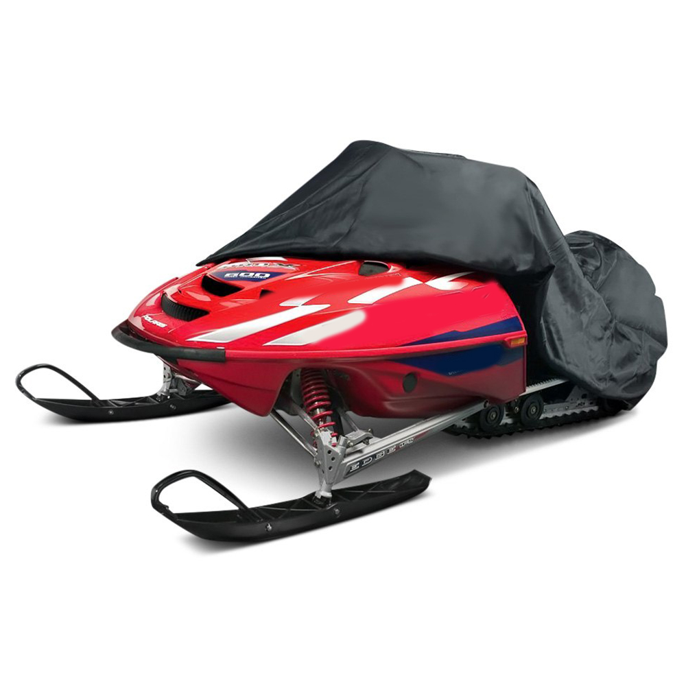 Ski Doo Skandic Heavy Duty Snowmobile Cover – Trailerable, Waterproof, Gray/Black
