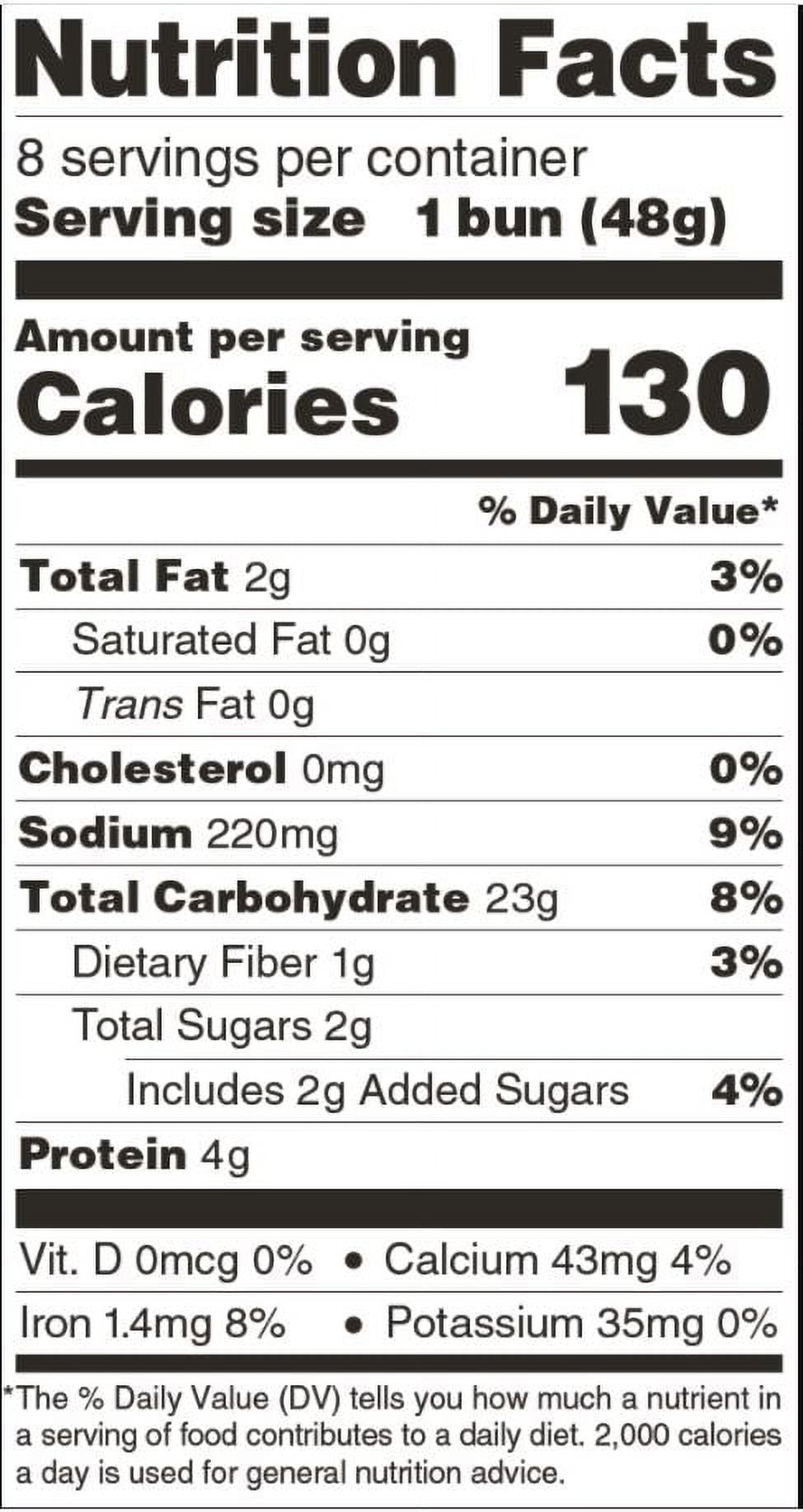 Great Grains Bakery Premium Hot Dog Buns 8 Ct, 13.5 Oz.