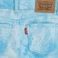 thumbnail image 2 of Levi's Girls' Denim Shorty Shorts, Sizes 4-16, 2 of 4