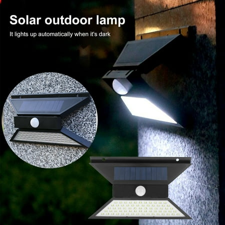 

Tiitstoy Solar Human Body Sensor Light LED Super Bright Waterproof Garden Wall Light