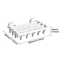 thumbnail image 3 of Hidden Foldable Wall Mount Clothes Drying Rack, Retractable Collapsible Laundry Hanging Drying Shelf, Space Saving Laundry Rack, Fold In Clothes Organizer, Punch-Free Drying Holder, 3 of 7