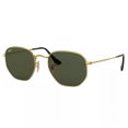 thumbnail image 2 of RB-Hip Hop-sunglasses Hexagonal Green Lenses Gold Frame RB3548 Men / Women New, 2 of 5