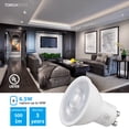 thumbnail image 4 of TorchStar Dimmable LED MR16 GU10 Base Light Bulb, 6.5W (50W Equivalent), 500lm, 4000K Cool White, Pack of 6, 4 of 7