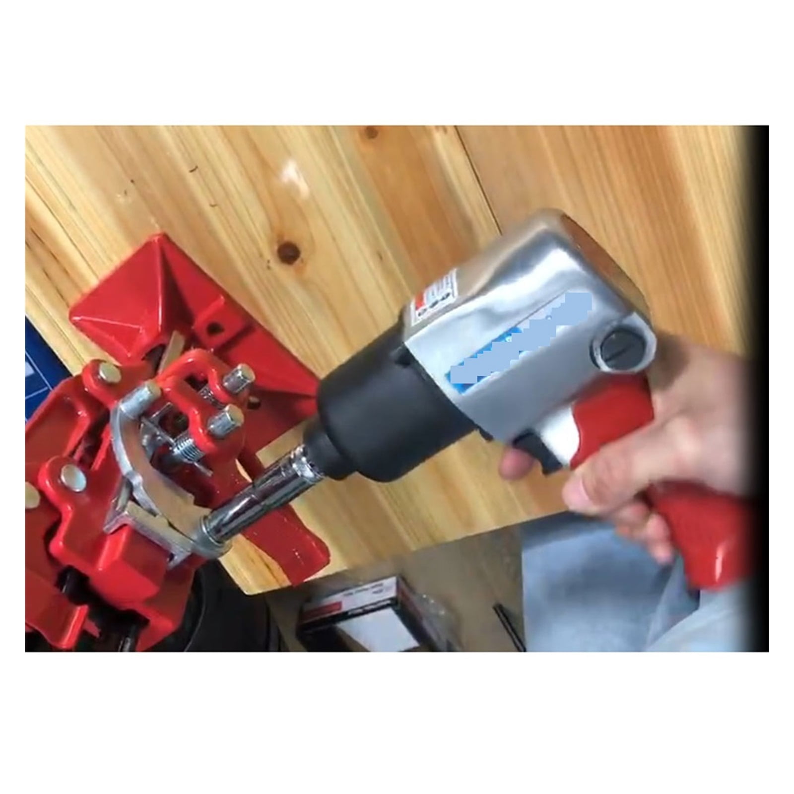 Heavy Duty Twin Hammer 1/2 Inch Drive 680N.m Pneumatic Impact Wrench High Torque Air Impact Socket Wrench Spanner Air Powered Tools ,Easy to Use