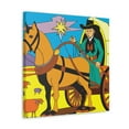 thumbnail image 2 of Stagecoach Grandeur Scene - Canvas, 2 of 10