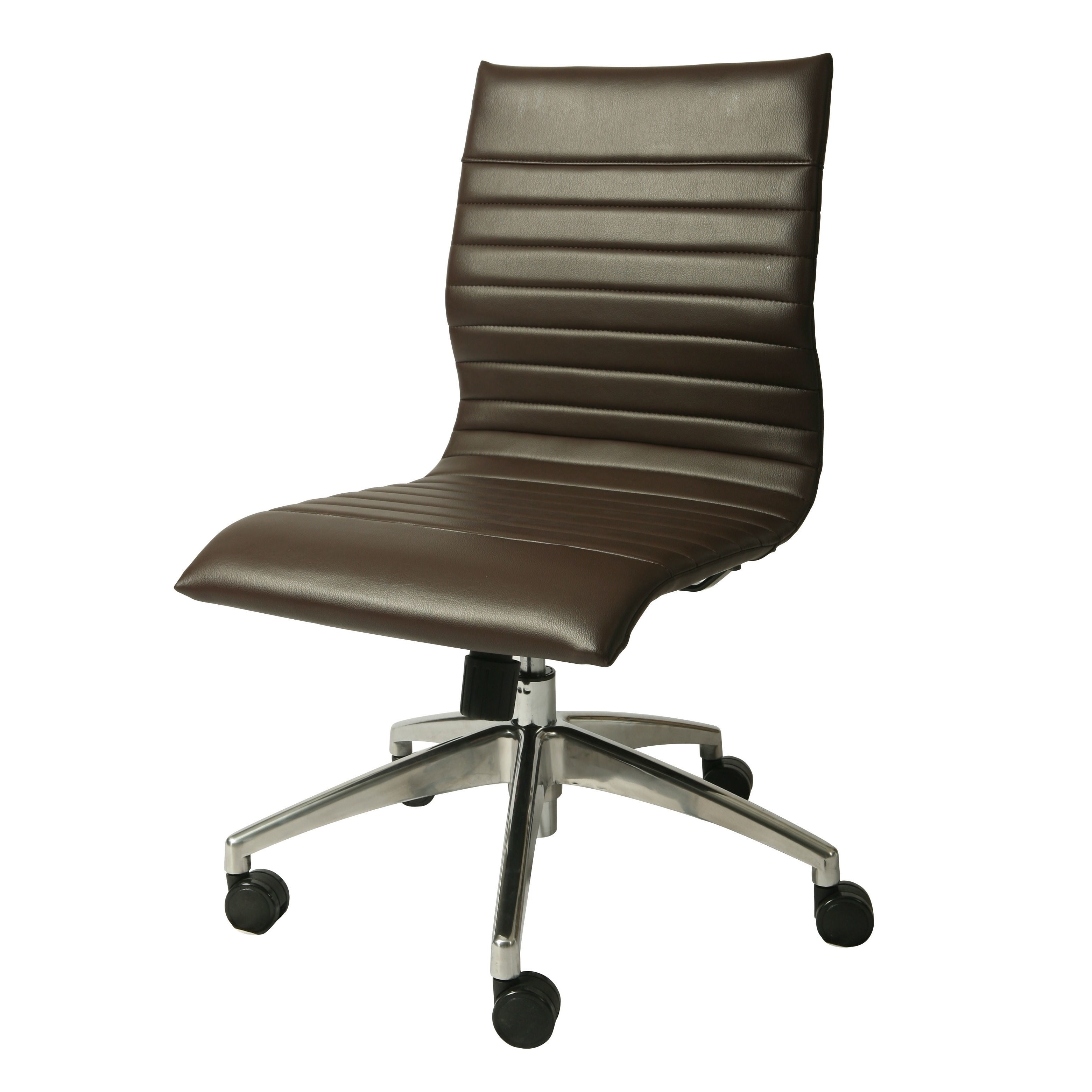 Pastel Furniture Janette Armless Office Chair In Espresso Com