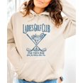 thumbnail image 5 of Ladies Golf Club Par Then Bar Hoodie for Women Cute Golfer Golf Pullover Sweatshirt, Sand Hoodie, XL, 5 of 8