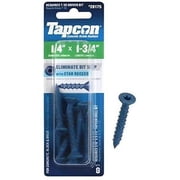Tapcon 28175 1/4x1-3/4 Blue Star Drive Bugle Head Concrete Anchors 8/Box
