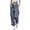C333 Navy, variant on CONZONE Halloween Womens Joggers Baggy High Elastic Waist Drawstring Joggers for Women Wide Leg Hallowmas Printed Fall Winter Sports Pants with Pockets