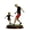 A001- Red, variant on Outdoor Decorations for Yard Backyard Garden Patio Soccer Themed Father Son Play Football Resin Statue Gray Single Piece Lawn Yard Decor