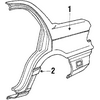 Genuine OE Mitsubishi Side Molding - MB729303