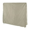 thumbnail image 1 of Table Tennis Table Dust Cover, Table Dustproof Cover  Breathability Sun Protection Beige  For Courtyard, 1 of 8