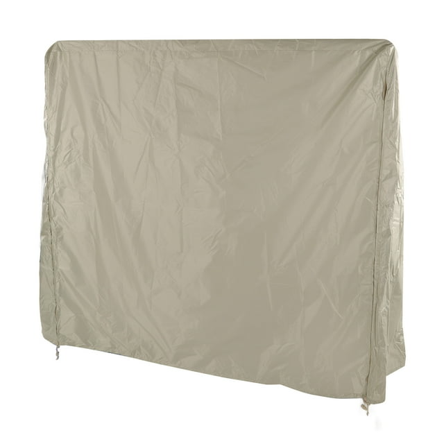 Table Tennis Table Dust Cover, Table Dustproof Cover Breathability Sun Protection Beige For Courtyard