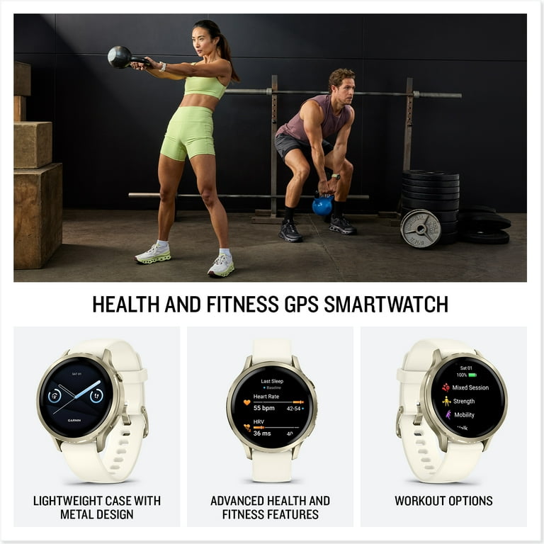 Garmin Venu 4, 41mm, Advanced Fitness and Multisport Tracker GPS