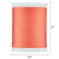 thumbnail image 3 of (3 pack) Hello Hobby Deep Apricot 100% Polyester All Purpose Thread, 300 Yards, 3 of 5