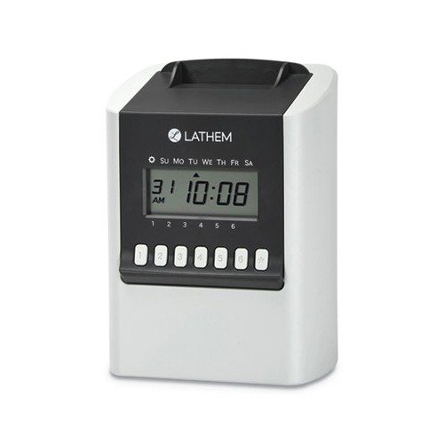700E Calculating Time Clock White